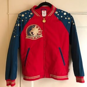 Girls Captain Marvel Coat